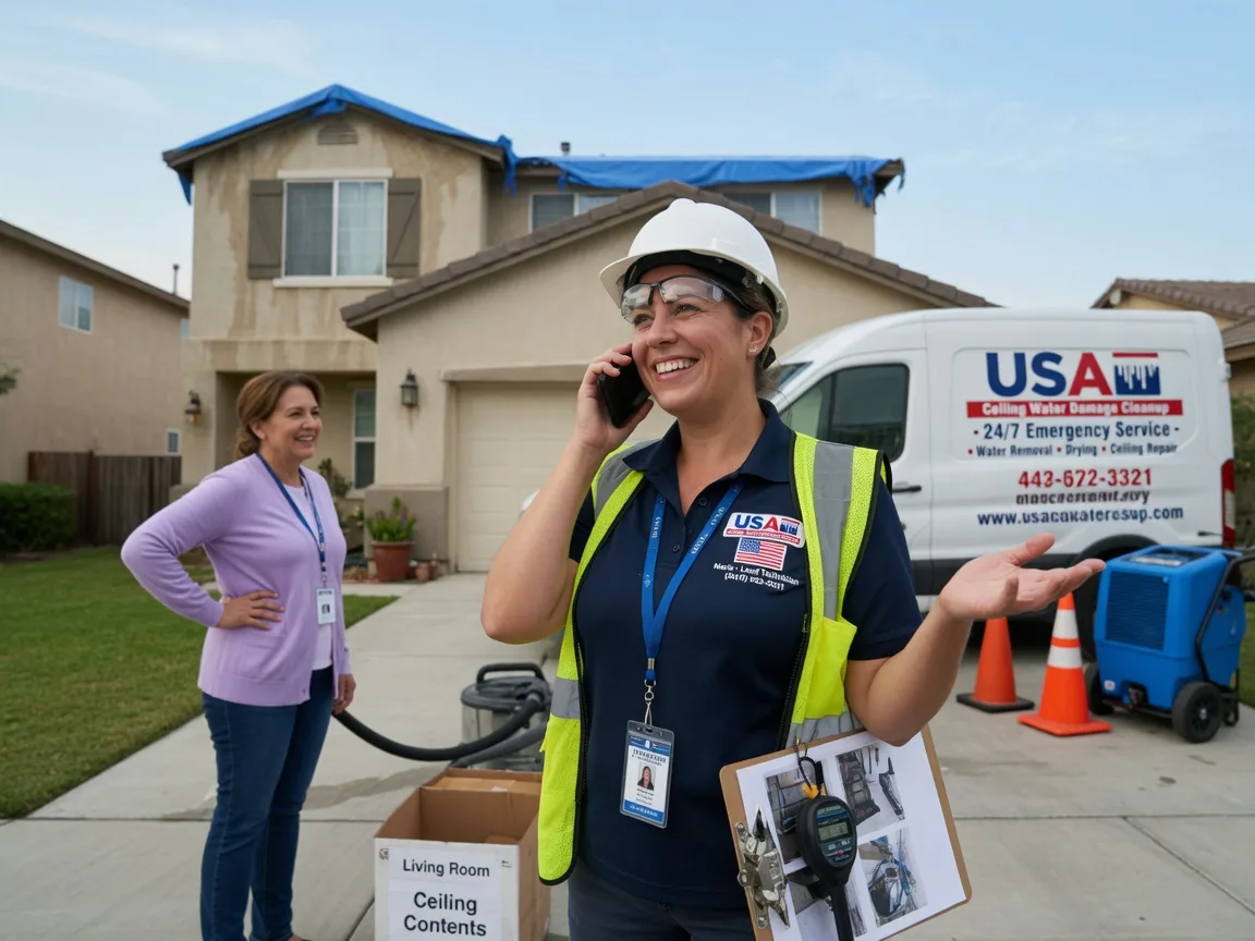 Ceiling Water Damage Restoration Elsah, IL FAQs